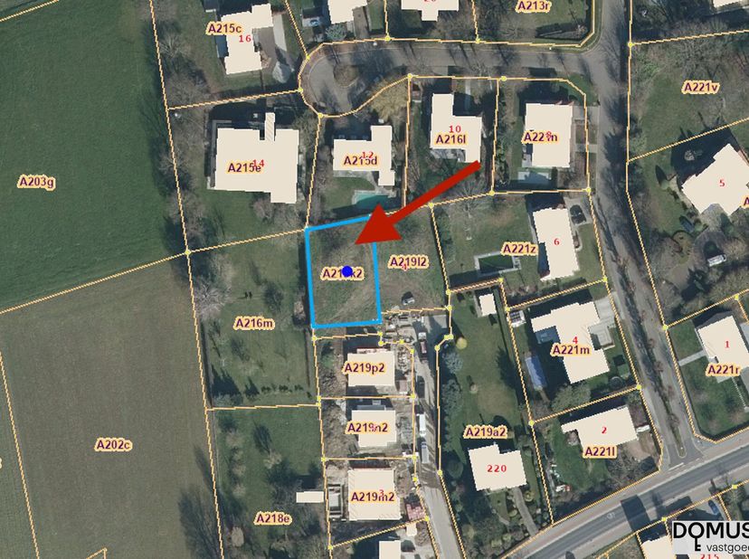 Ce terrain à bâtir est magnifiquement situé au bout d&#039;une impasse en bordure du centre de Wemmel et se situe dans un nouveau développement. Idéalement