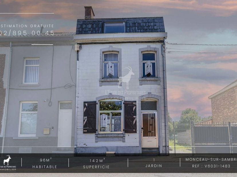 Halfvrijstaande woning te koop met TUIN in MONCEAU-SUR-SAMBRE.Agentschap referentie: V6031-1483Virtueel bezoek: https://envisite.net/vtour/fr/6j2cnkDe
