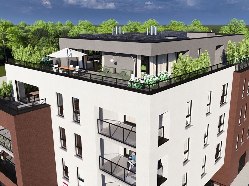 Situé dans l&#039;une des résidences les plus prisées de la région, le penthouse de la résidence Â Par-delà lHorizon Â à Loverval vous offre une surface ha