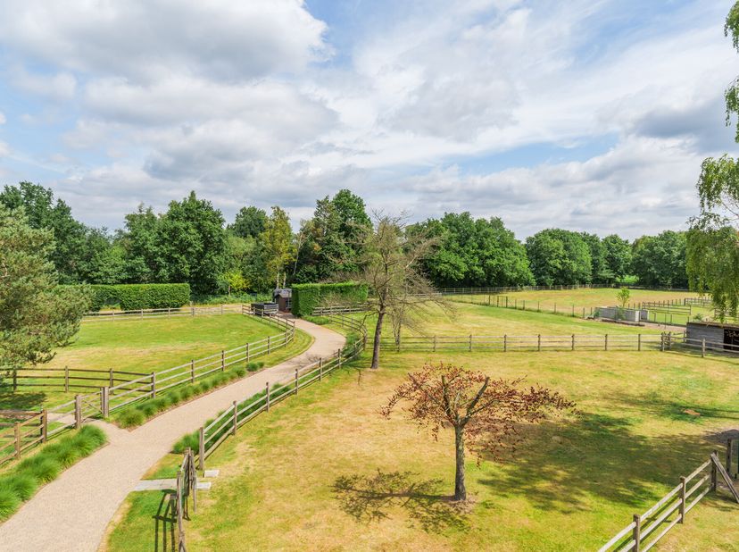 Met een bewoonbare oppervlakte van 495m², ruimte voor een praktijk, atelier of kantoor aan huis, een vlot bereikbare zolder van 200m², een fraai aange