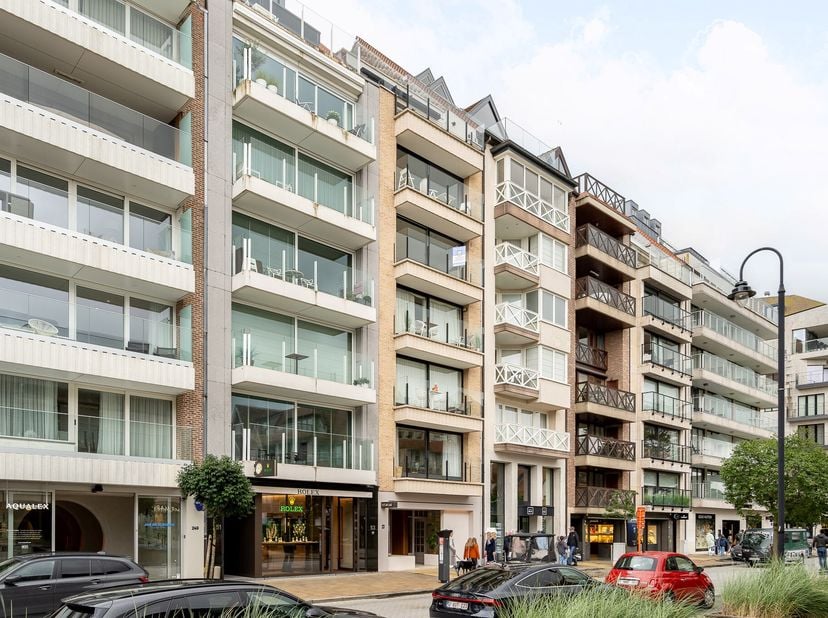 Winkelpand gelegen in de Kustlaan in het Zoute, vlakbij Zara, Louis Vuitton, Absolute Art Gallery, Rolex... . Een toplocatie in het meest exclusieve g