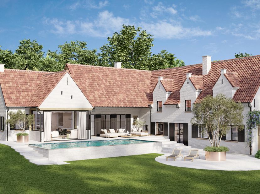 Met gepaste trots stellen wij u dit uitzonderlijk renovatieproject voor op een absolute toplocatie in Aartselaar. Deze unieke landelijke villa van de