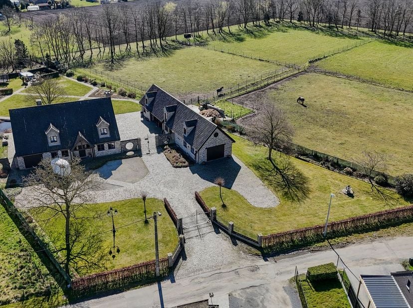 Deze prachtige, ruime hoeve op een ruim perceel van 21.530 m² met een strategische landelijke ligging te Ruddervoorde, biedt tal van mogelijkheden. Vo