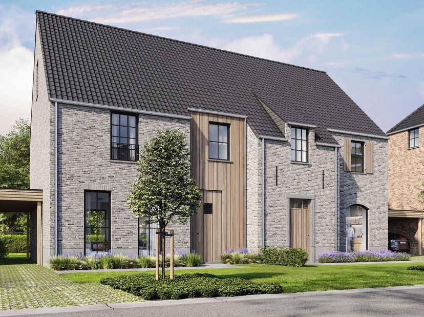 Woning 4 in woonproject Allure straalt luxe en sfeer uit. Het is een oase van rust, onverslaanbaar gelegen in hartje Bilzen. Deze woonst met carport h