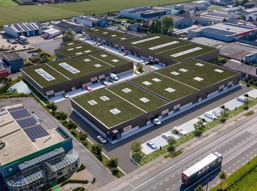 Unit B.06 - 291 m²&lt;br /&gt;
Verken de mogelijkheden van onze KMO-units met prominente zichtlocaties en een topligging in Hooglede. Gelegen langs de goed