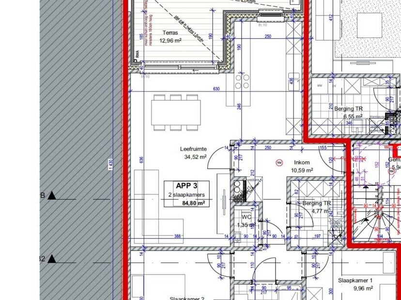 Kleinschalig nieuwbouwproject &quot;residentie Cape Point&quot; bestaande uit 6 prachtig afgewerkte appartementen.&lt;br /&gt;
Het gebouw zelf is gelegen aan de Mille