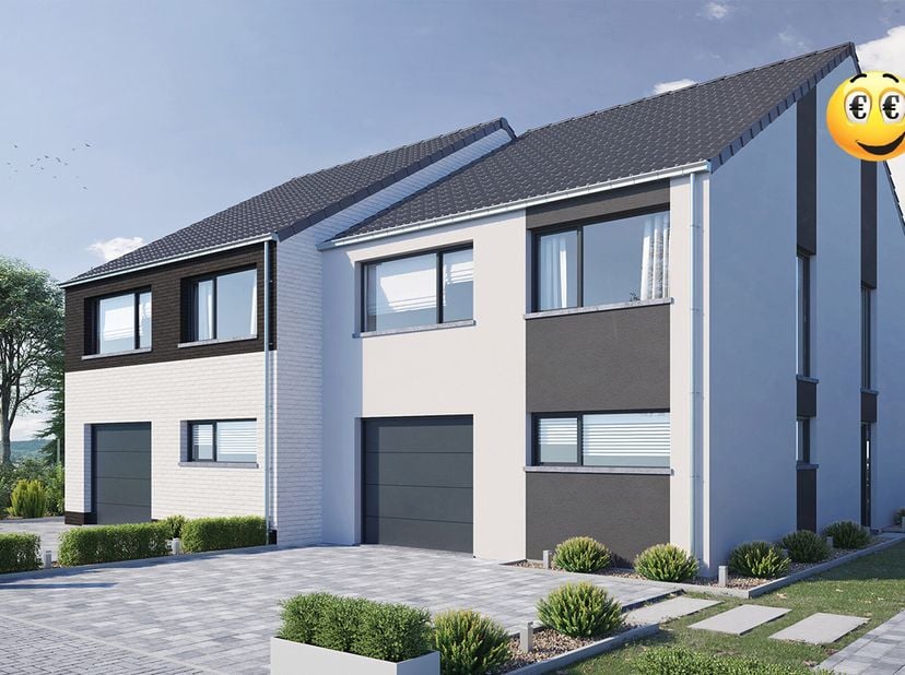Nieuwbouw villa, bijna energieneutrale woning op een welgelegen perceel bouwgrond van 4 are 44 centiare, met een goede ligging vlakbij het centrum van