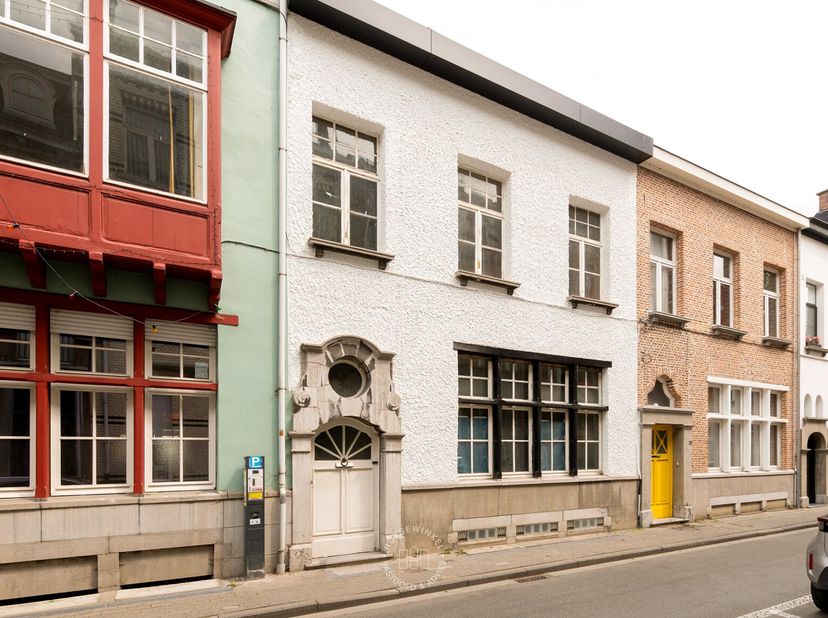 In het centrum van Dendermonde bevindt zich deze charmante woning die momenteel een volledige renovatie ondergaat. De woning wordt instapklaar opgelev