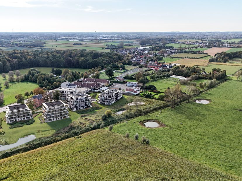 Le Domein Heydelberg propose des appartements neufs à Loppem, en périphérie de Bruges. La troisième phase comprend des appartements de 1, 2 ou 3 chamb