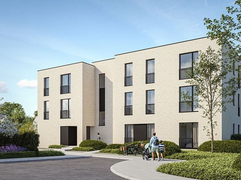 App. 02.03: Dit appartement in moderne stijl heeft 3 slaapkamers en een bewoonbare oppervlakte van +/- 125 m². Dit appartement is gelegen in de nieuwe