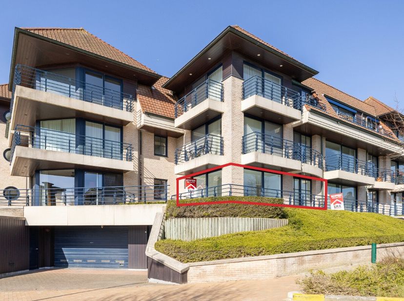 De Panne: Lichtrijk 2-slaapkamerappartement met zongericht terrasDit instapklare appartement in de uitstekend onderhouden residentie Villa d&#039;Este bied