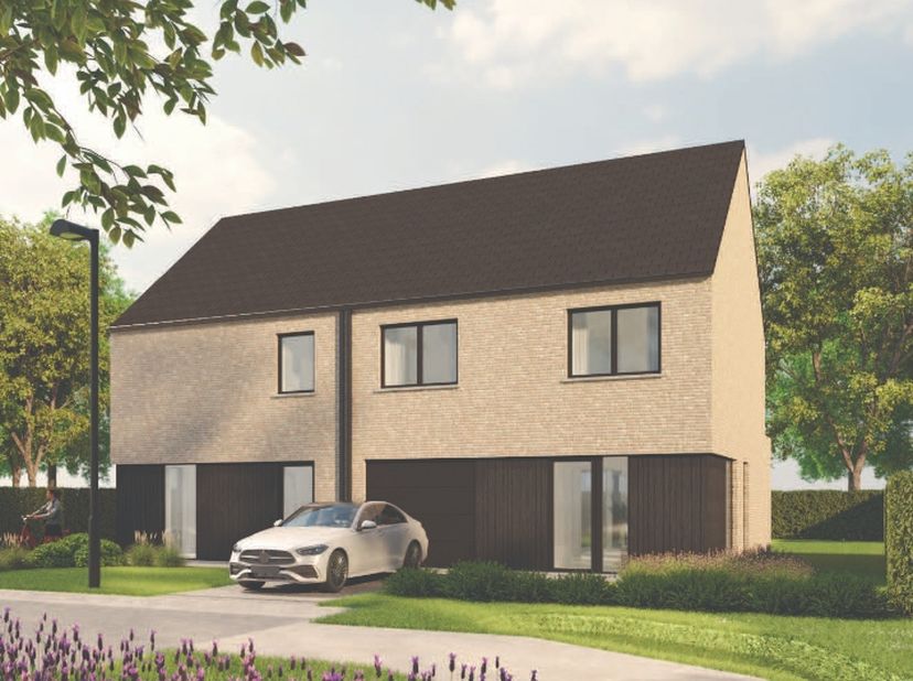 ENERGIEZUINIG WONEN - VASTE PRIJS - ALL IN AFWERKING OP MAAT! In Gits (deelgemeente van Hooglede) bouwen wij in een rustig gelegen nieuwbouwwijk 6 won
