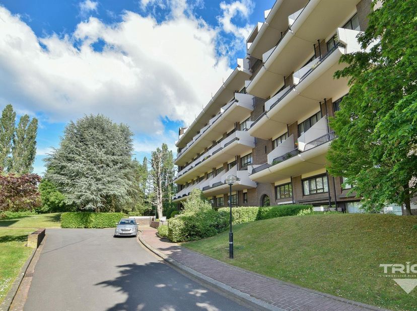 TRIOR Waterloo a le plaisir de vous proposer ce magnifique duplex 3 chambres, idéalement situé dans un parc arboré à distance à pied du centre de Wate