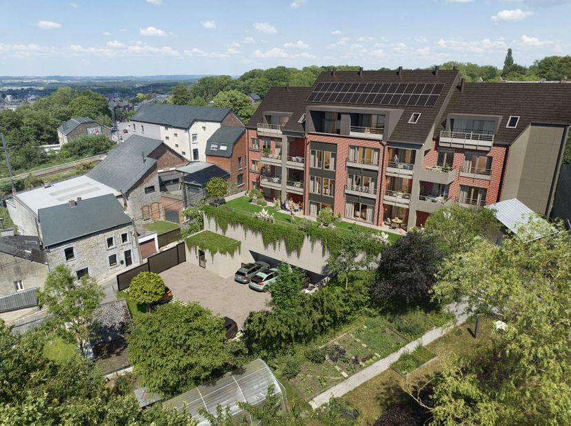 Marche-en-Famenne - Idéalement situé à proximité de la Gare et du centre-ville, spacieux et lumineux, APPARTEMENT NEUF (2CH/1SDB) de 102,70 m² avec TE
