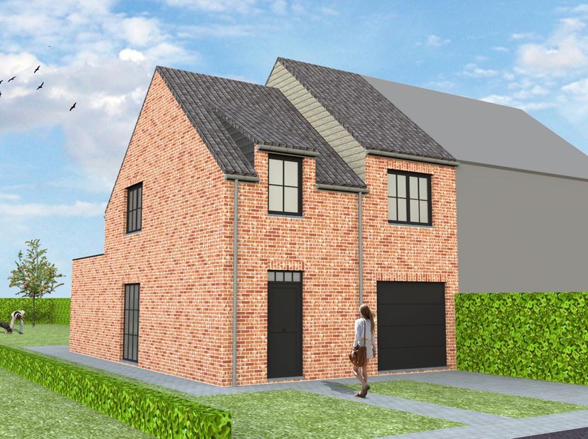 Nieuw te bouwen halfopen bebouwing te Sint-Pieters-Leeuw. &lt;br /&gt;
Voorbeeldwoning: Indeling volledig naar keuze.&lt;br /&gt;
&lt;br /&gt;
Onze woningen worden gebo