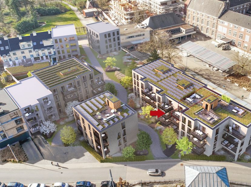 Dit appartement voorzien van 2 slaapkamers met een eigen dakterras staat te koop!&lt;br /&gt;
Dit appartement, goed voor 91,86m² woonoppervlakte beschikt ov
