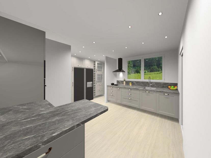 WEZEMBEEK-OPPEM, vlakbij het Dumonplein (Metro Stockel) - Lichte VILLA (4-slaapkamer+bur/2badkamer) van 200 m² op het einde van een doodlopende straat