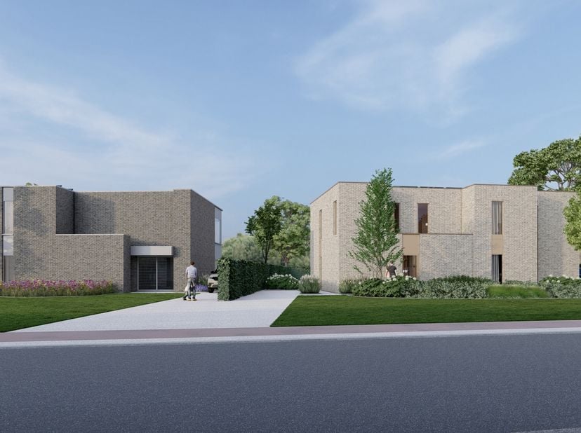 Ontdek dit nieuwbouwproject nabij het hartje van Koersel, waar luxe en duurzaamheid samenkomen in vier prachtige halfopen bebouwingen. Deze moderne wo