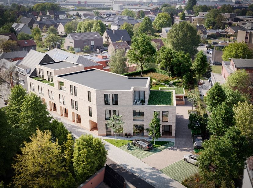 Ontdek ons nieuwste woonproject in het hart van Oostakker - Amandine: een uniek nieuwbouwproject dat niet alleen ruimte biedt aan een commerciële ruim