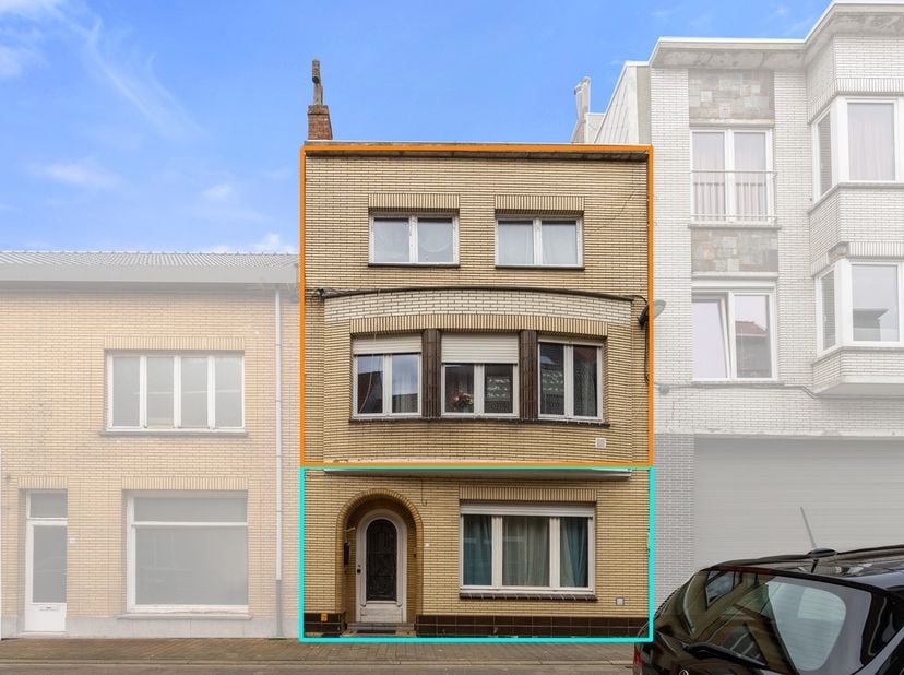 Dit opbrengsteigendom met 2 individuele appartementen? is gelegen in het bruisende STENE, deelgemeente van Oostende, en bevindt zich op een toplocatie