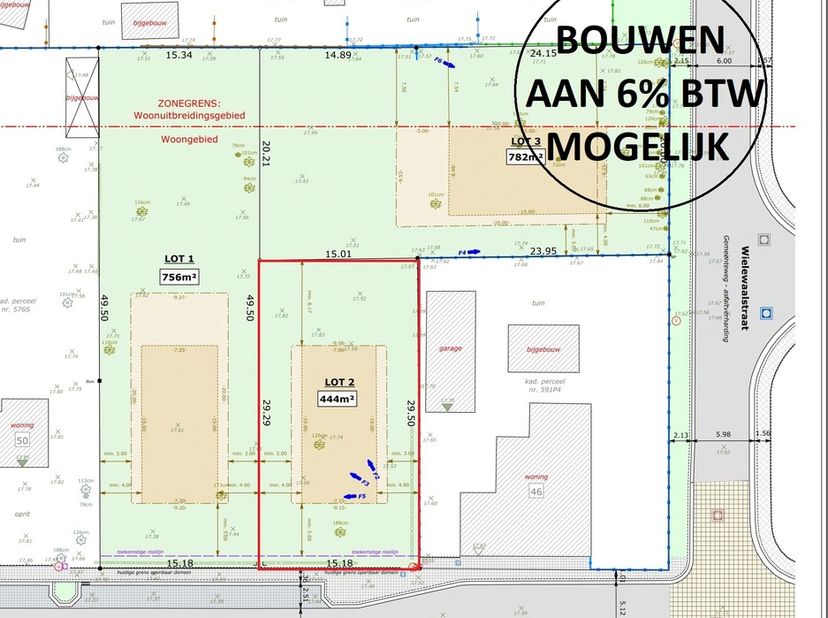 Terrain à vendre
                    à 8210 Veldegem
