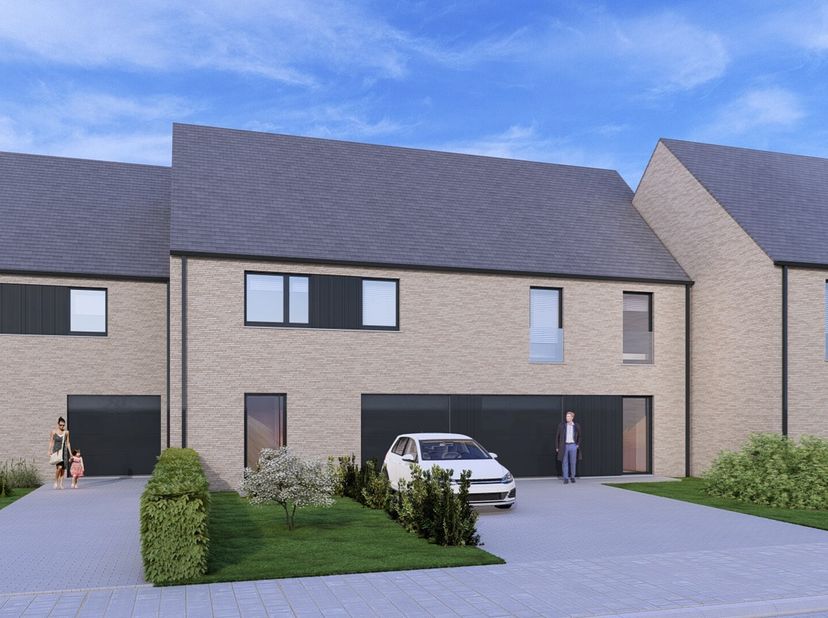In het nieuwbouwproject de Korenbloem zijn aan we de volgende fase gekomen: het bouwen van 6 splinternieuwe woningen, bestaande uit 2 halfopen bebouwi
