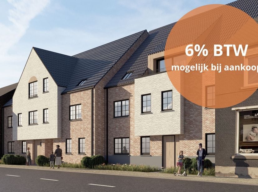Bewoonbare oppervlakte: 99 m² + 41 m² mogelijke zolderruimte&lt;br /&gt;
Residentie KASTEELPARK ZUID , deze residentie ligt in het hartje van Berlare, 100 m