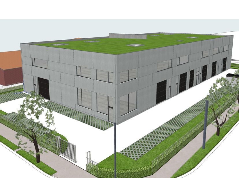 Moderne nieuwbouw KMO-unit op strategische toplocatie.&lt;br /&gt;
Deze te huur aangeboden nieuwbouw KMO-unit is gelegen op een toplocatie aan de Maccabilaa