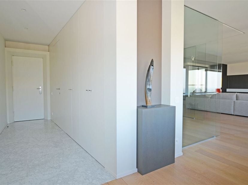 Dit knap pareltje, ontworpen door L&amp;P, is voorzien van alle luxe en comfort. Het hele appartement is afgewerkt met kwalitatieve materialen en oog voor