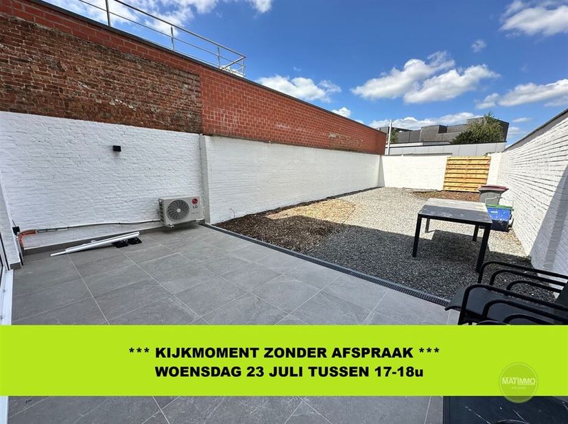 *** KIJKMOMENT ZONDER AFSPRAAK *** WOENSDAG 23 JULI TUSSEN 17-18u ***&lt;br /&gt;
Ontdek dit prachtige gelijkvloerse appartement in Mol, met een bewoonbare