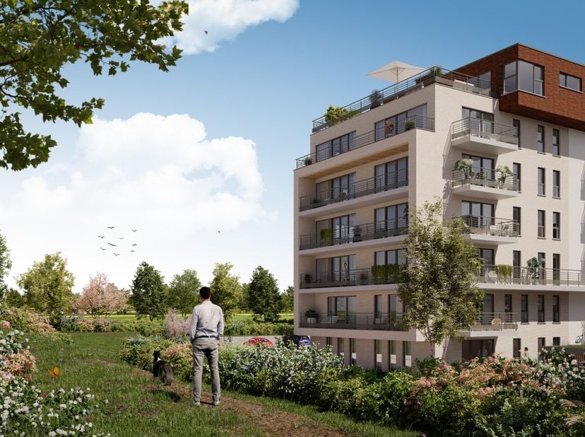 ** LABEL A pour tous les appartements **&lt;br /&gt;
&lt;br /&gt;
Les Terrasses de Braine proposent des appartements 1 à 3 chambres ainsi que des penthouses qui b