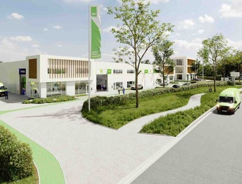                                         Entrepôt avec bureau à vendre à Nivelles, € 281.996,80
