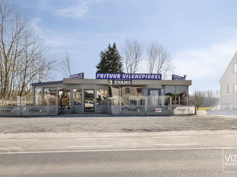 Frituur Uylenspiegel in Haaltert wordt volledig uitgerust overgelaten, met de overnamedatum in onderling overleg. De overname omvat het handelsfonds,