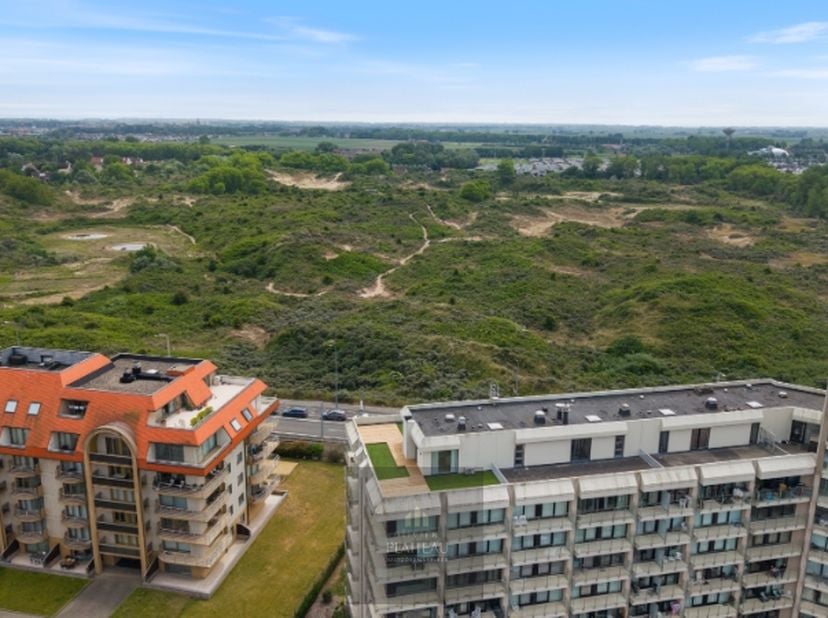 Dans la résidence Nereïden, à la frontière entre Nieuwpoort-Bad et Groenendijk (Oostduinkerke), vous trouverez cet exceptionnel appartement sur le toi