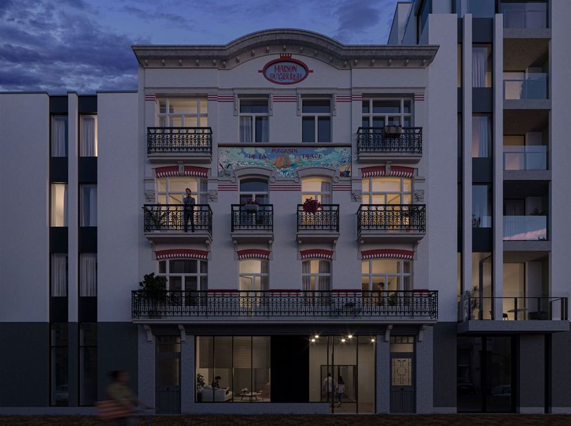 In het centrum van Blankenberge lanceren we het project, Maison Duysburgh. In totaal verrijzen er 39 appartementen ontworpen door het Blankenbergs arc