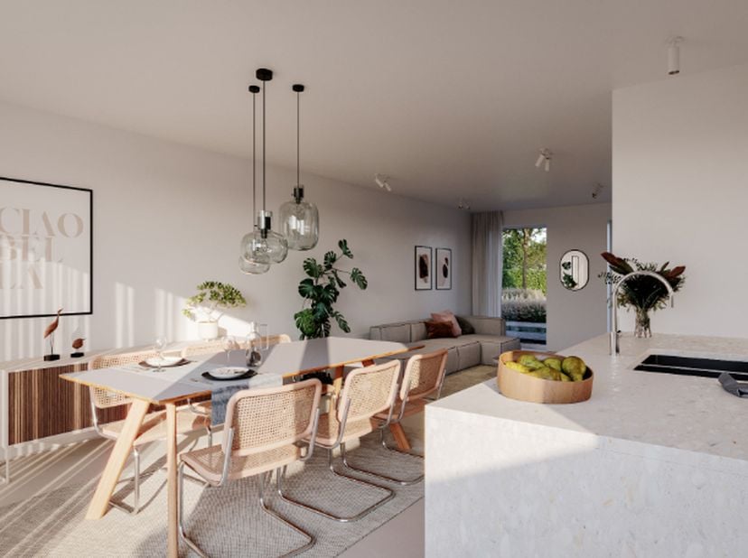 Energiezuinige nieuwbouwwoning op een Zuid-oost gericht perceel van 122m2. De interieurafwerking van de woning is volledig op maat te kiezen a.d.h.v.