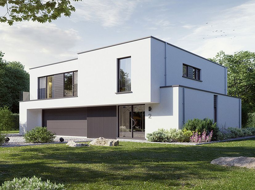 Deze unieke nieuwbouwvilla kan voor u gerealiseerd worden volgens de meest energiezuinige norm, dankzij warmtepomp met vloerverwarming, ventilatie D,