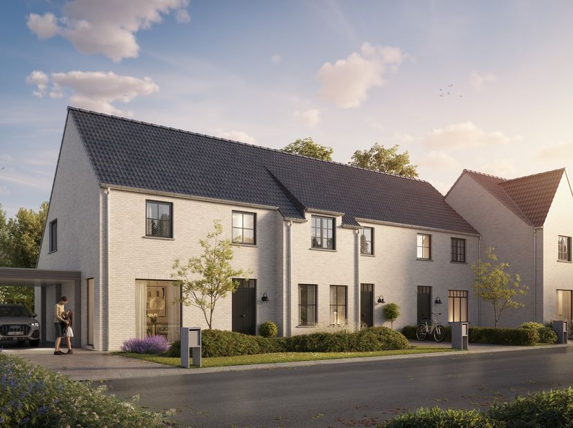In een doodlopende straat nabij het centrum van Dendermonde bouwt Hectaar een kleinschalig project van 8 hedendaagse nieuwbouwwoningen. De woningen wo