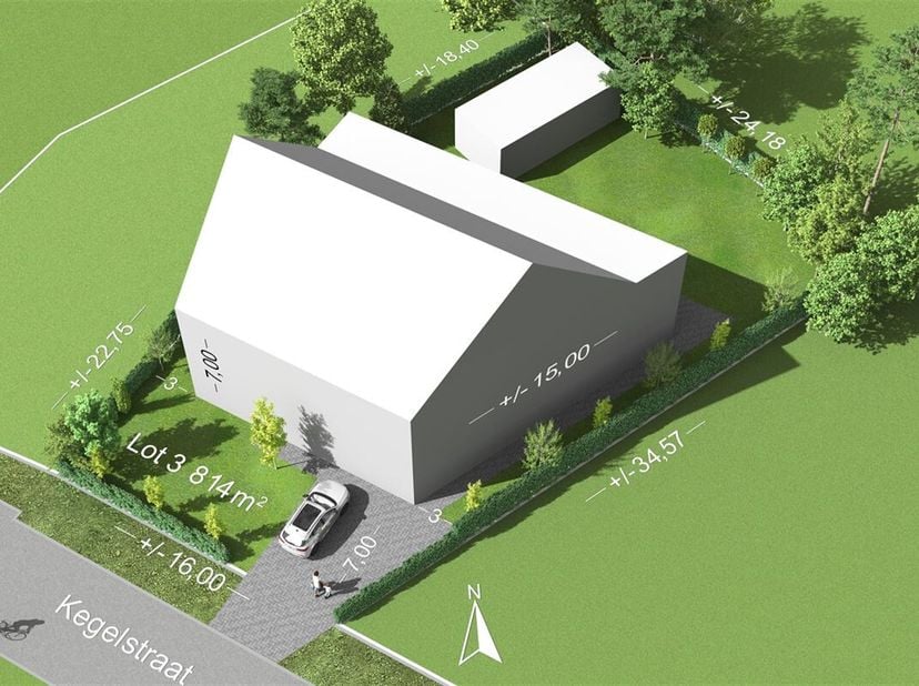 Ontdek deze unieke bouwkans in het charmante Berlaar! &lt;br /&gt;
Dit ruime perceel van 814m² is ideaal gelegen in een rustige en groene omgeving in de Keg