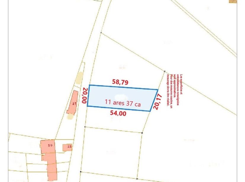 Grond te koop
                    in 5650 Clermont