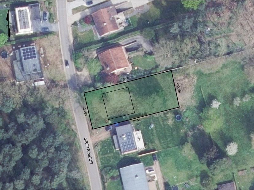Ruim perceel bouwgrond gelegen aan de Grote Meur in Langdorp. &lt;br /&gt;
Gelegen in een groene, bosrijke omgeving. &lt;br /&gt;
Ideaal voor pendelaars, treinsta