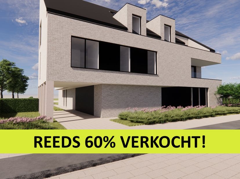 Nieuwbouw BEN-APPARTEMENT (113,40 m²), met 2 slaapkamers en groot dakterras in een KLEINSCHALIGE Residentie “EBENORA 6” met slechts 7 appartementen ge