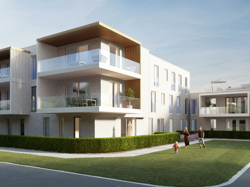 Welkom in Drypikkel, een nieuw woonproject met 48 instapklare appartementen in het hart van Merchtem. Kies uit 1, 2 of 3 slaapkamers en geniet van hed