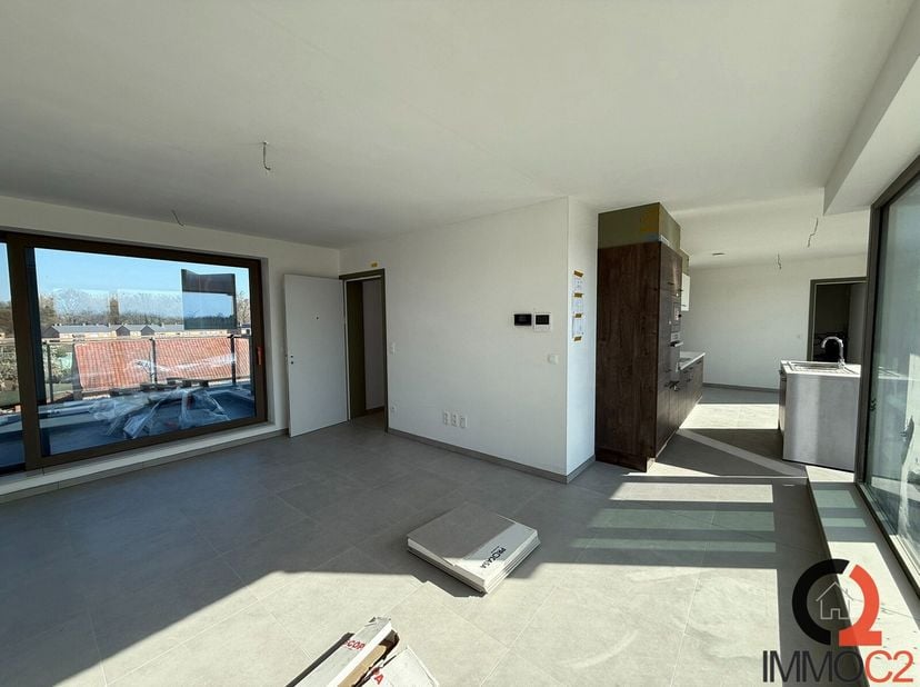 Energie neutrale nieuwbouw penthouse met 2 slaapkamers binnen residentie Belisa gelegen in het centrum van Munsterbilzen.&lt;br /&gt;
De indeling is als vol