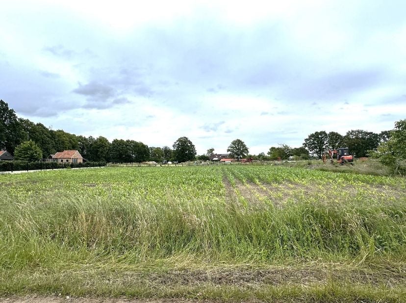 Zeer rustig en residentieel gelegen bouwperceel van 10 A 50 CA (LOT 2 op het verkavelingsplan) voor open bebouwing in een rustige straat in het landel