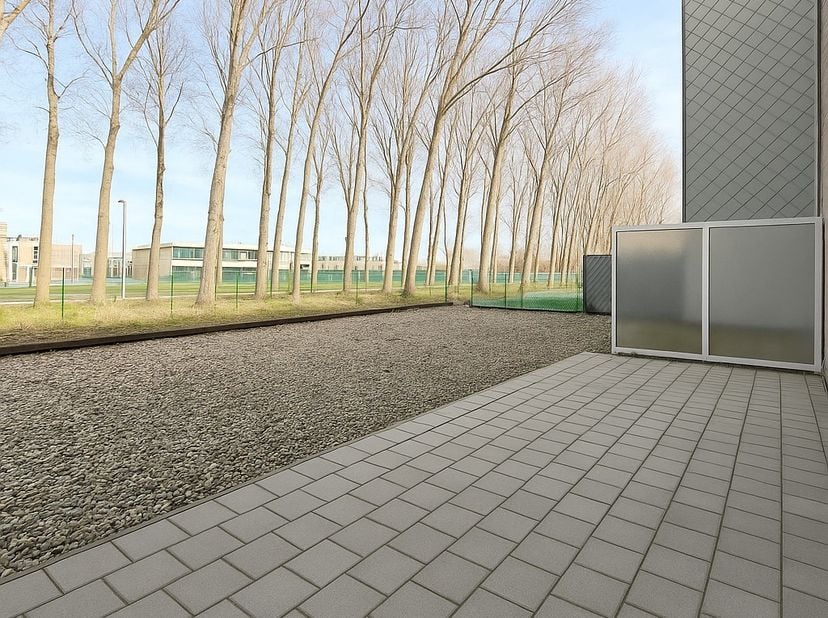 Langs de bruisende jachthaven van Zeebrugge, op de eerste verdieping van de Rederskaai, bevindt zich dit ruime appartement met twee terrassen. Bij bin