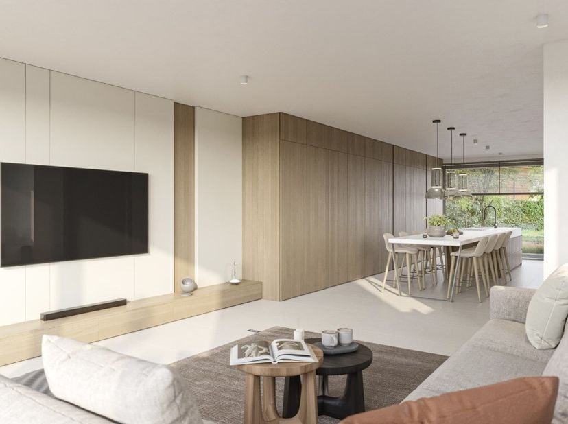 In dit kleinschalige maar kwalitatieve project in Stekene kan jij binnenkort hedendaags wonen. Deze drie moderne woningen zijn gekenmerkt door een str