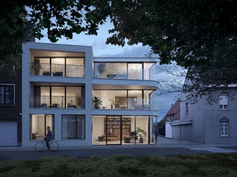 Dit prachtige nieuwbouw appartement, in een kleinschalige residentie in het centrum van Desselgem, is de ideale investering om te verhuren of als star
