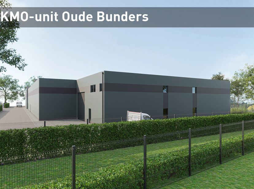 UNIT 5 VAN 432M² (+ EVENTUEEL VERDIEPING) OP INDUSTRIETERREIN OUDE BUNDERS TE MAASMECHELEN.&lt;br /&gt;
Prijs: de verkoopprijs bedraagt €1.250/m² (excl. btw