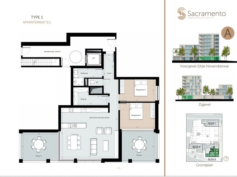 Appartement à vendre
                    à 3700 Tongeren